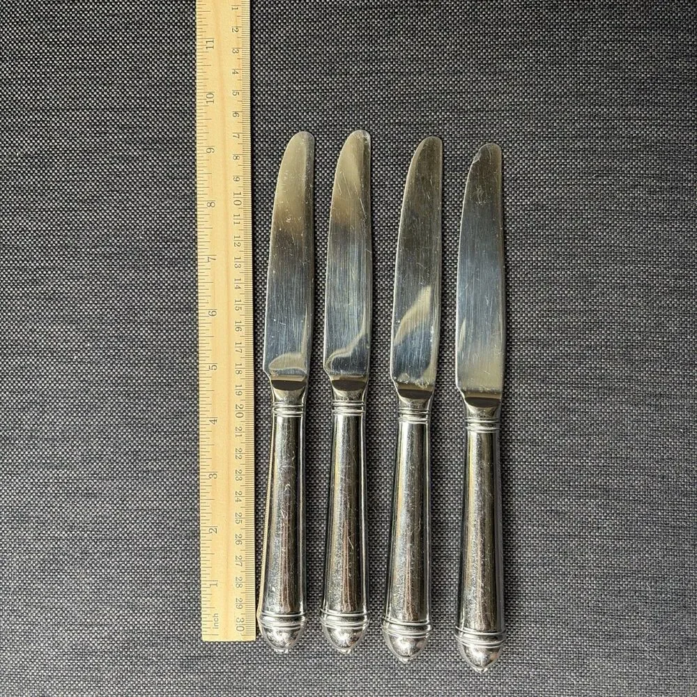 Towle Copenhagen Set of 4 18/10 Stainless Hollow Dinner Knives
